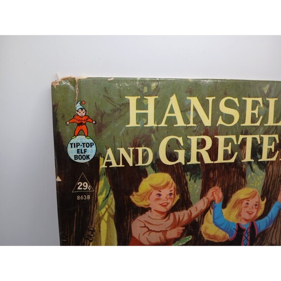 Vintage 1960 Rand McNally Book HANSEL & GRETEL  Kay Lovelace Smith - Illustrated - Picture 3 of 8